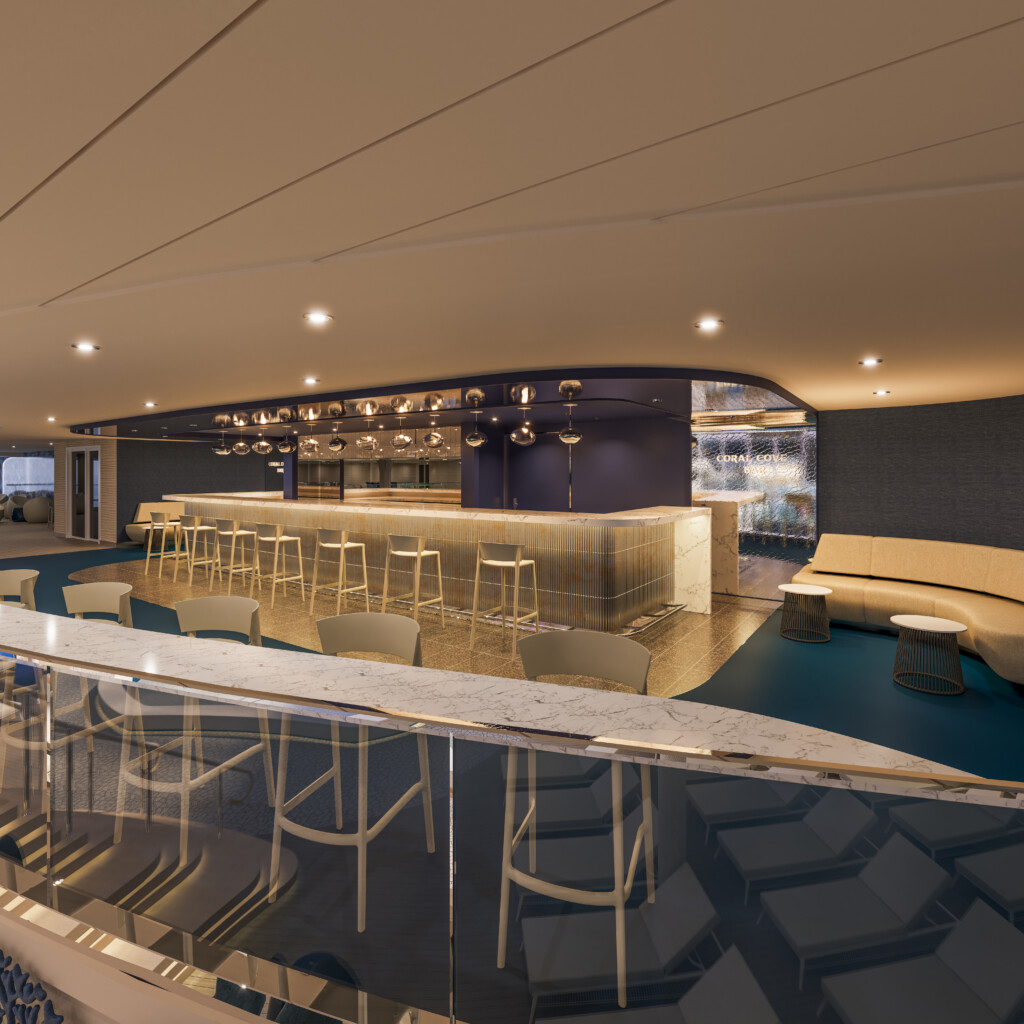 The new Coral Cove bar