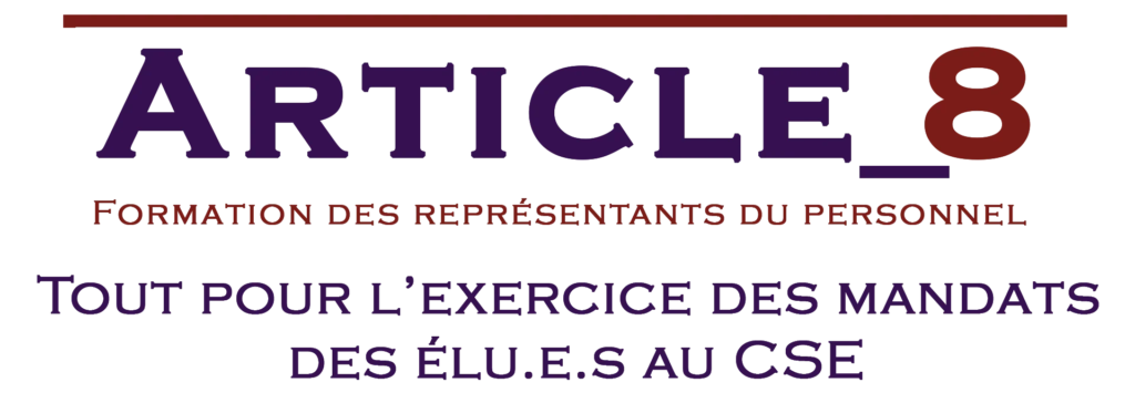 Article 8 bannière